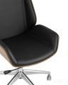 Кресло компьютерное руководителя TopChairs Crown, черное УЦЕНКА 