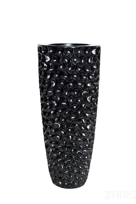 ZS-C785BL-34 Кашпо 36*36*86см цвет жемчужно-черный 