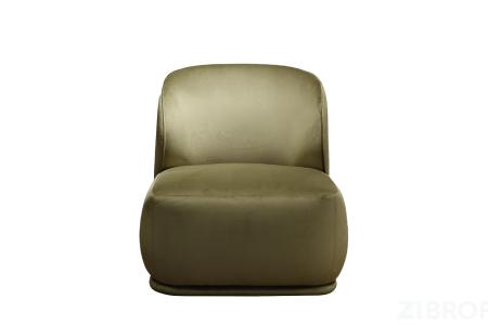 Кресло Capri Basic, велюр оливковый Триум35 80*90*82см 