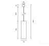 Трековый светильник Technical TR025-1-GU10-MG 