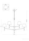 Подвесной светильник Freya FR5190PL-12BS1 