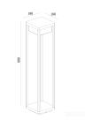 Ландшафтный светильник Outdoor O021FL-L10B3K 