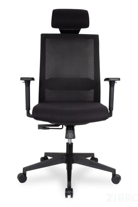 Офисное кресло для персонала College CLG-429 MBN-A Black  